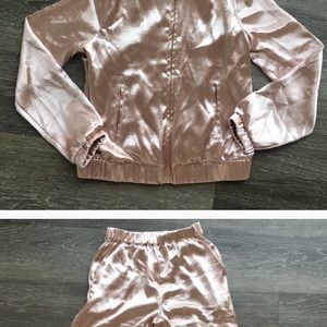 Satin Pink Set